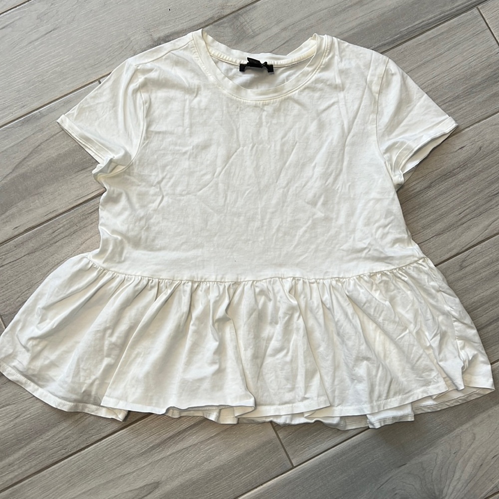 3 for $10 Forever 21 white top Size M